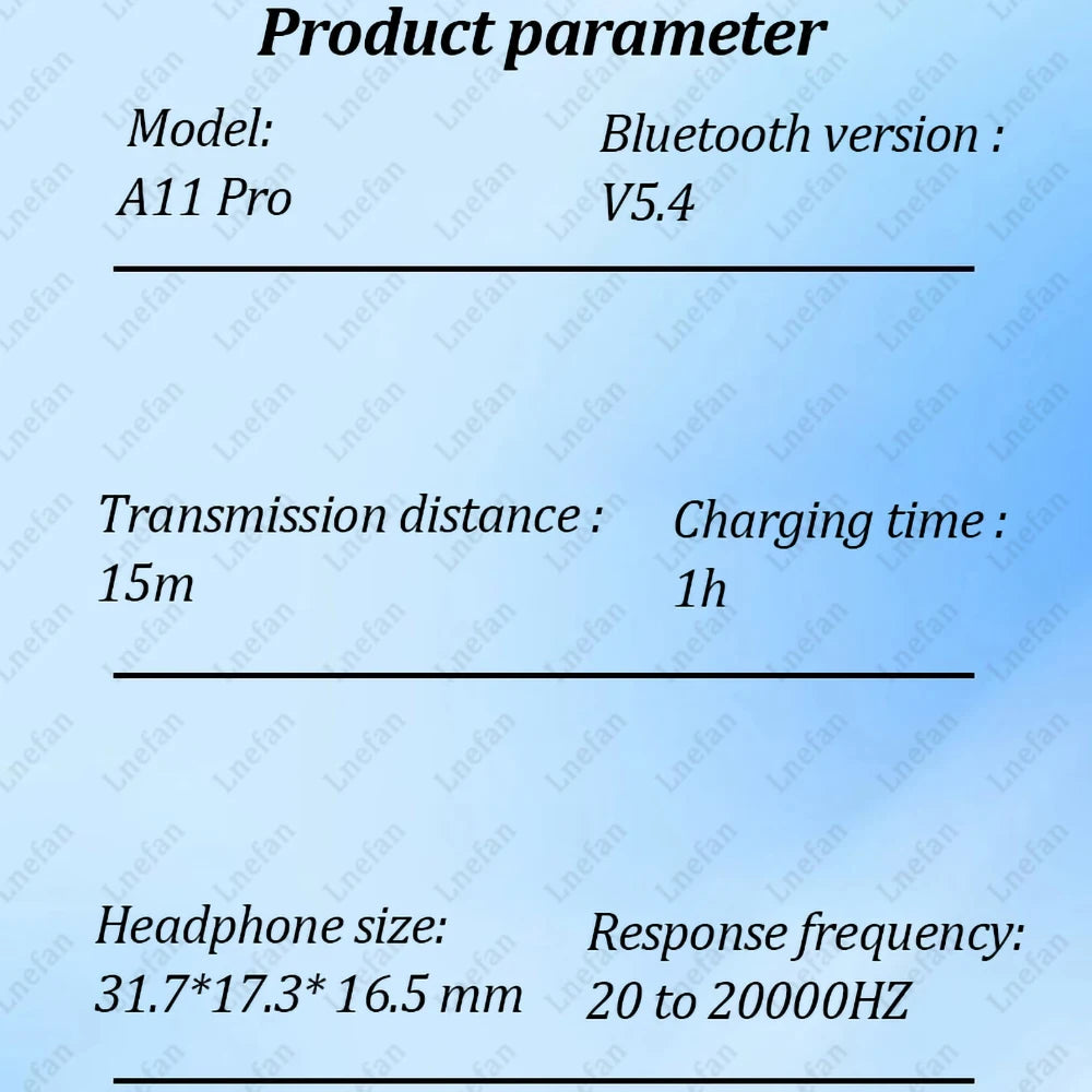 Auriculares A11 Pro